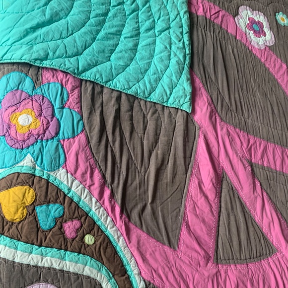 Pottery Barn Teen Quilt and shams - Picture 3 of 6